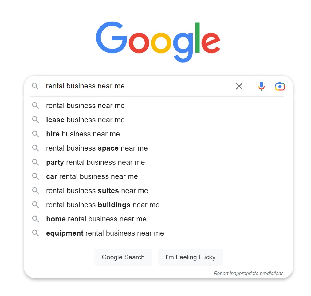 SEO for rental businesses