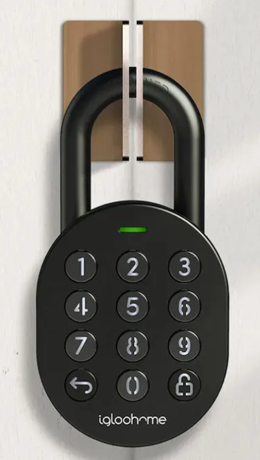 Storage padlock