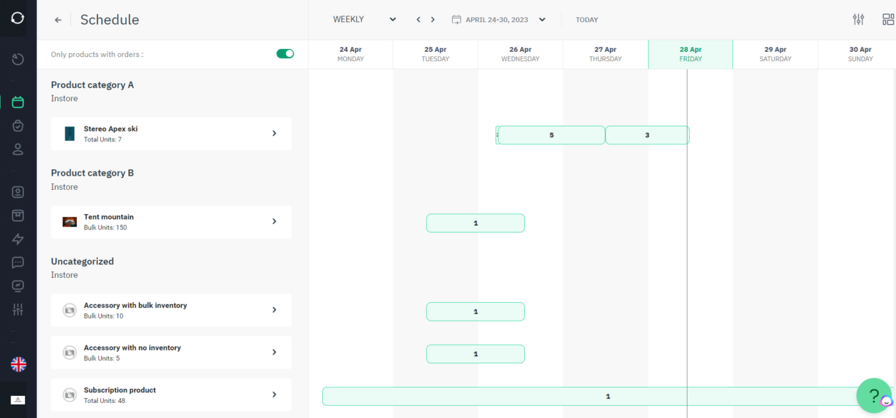 Availability Calendar | Sharefox
