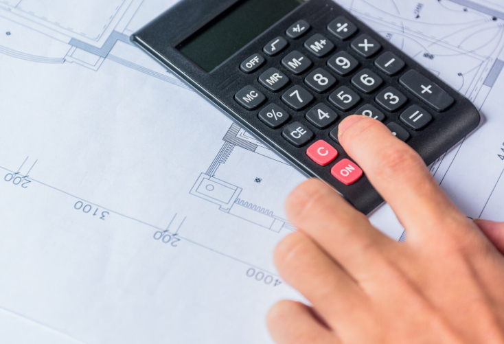 Calculating on a calculator