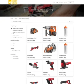 Sørby Utleie - Tool rental software