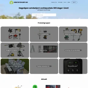 Verktoyskuret - Tool rental software