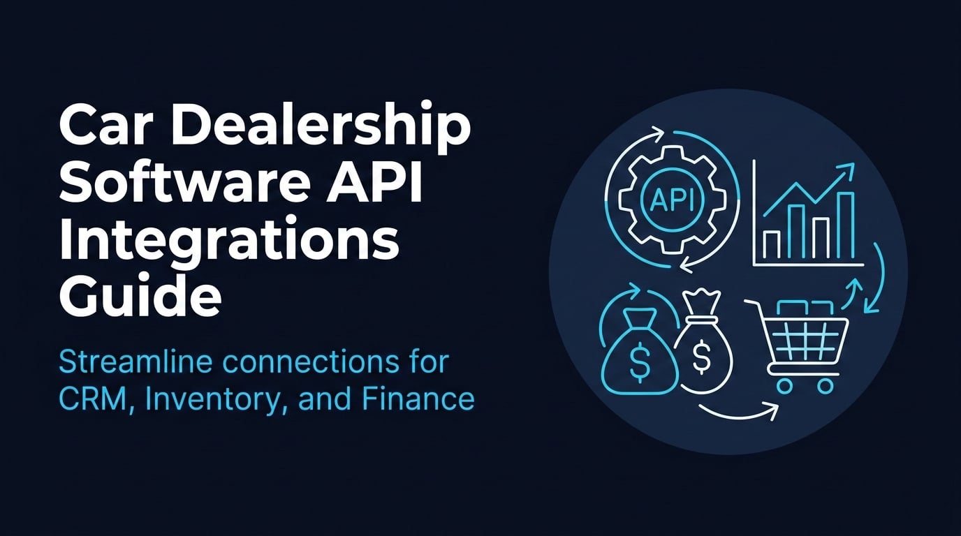 Car dealership software API integrations