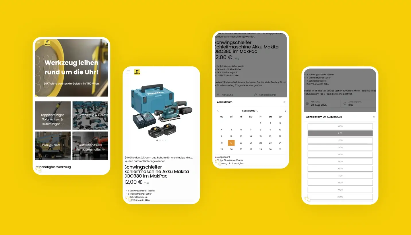 toolbox24 - self-service tool rental