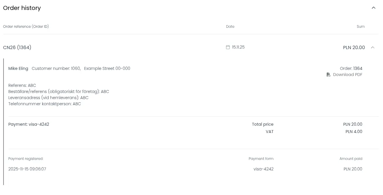 My orders - Sharefox