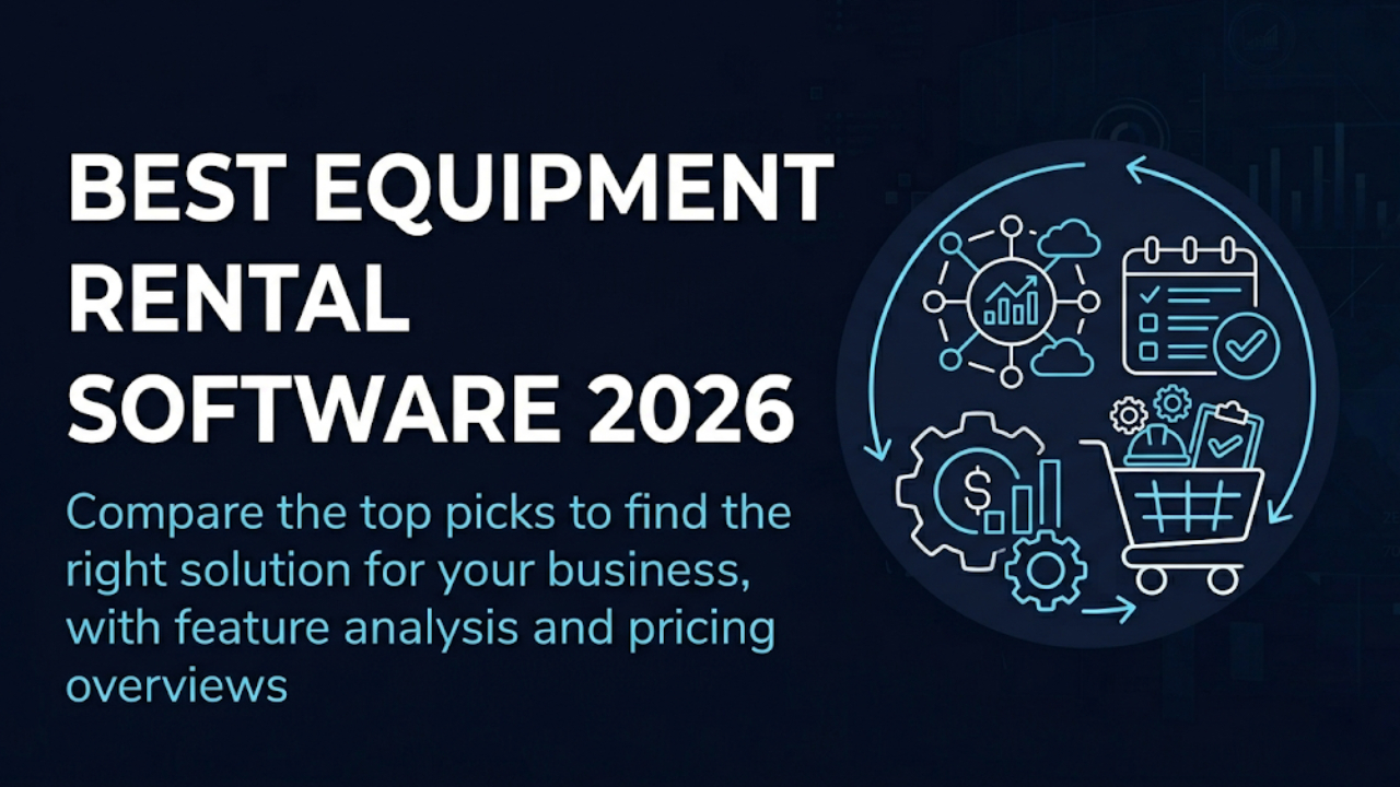 Best equipment rental software