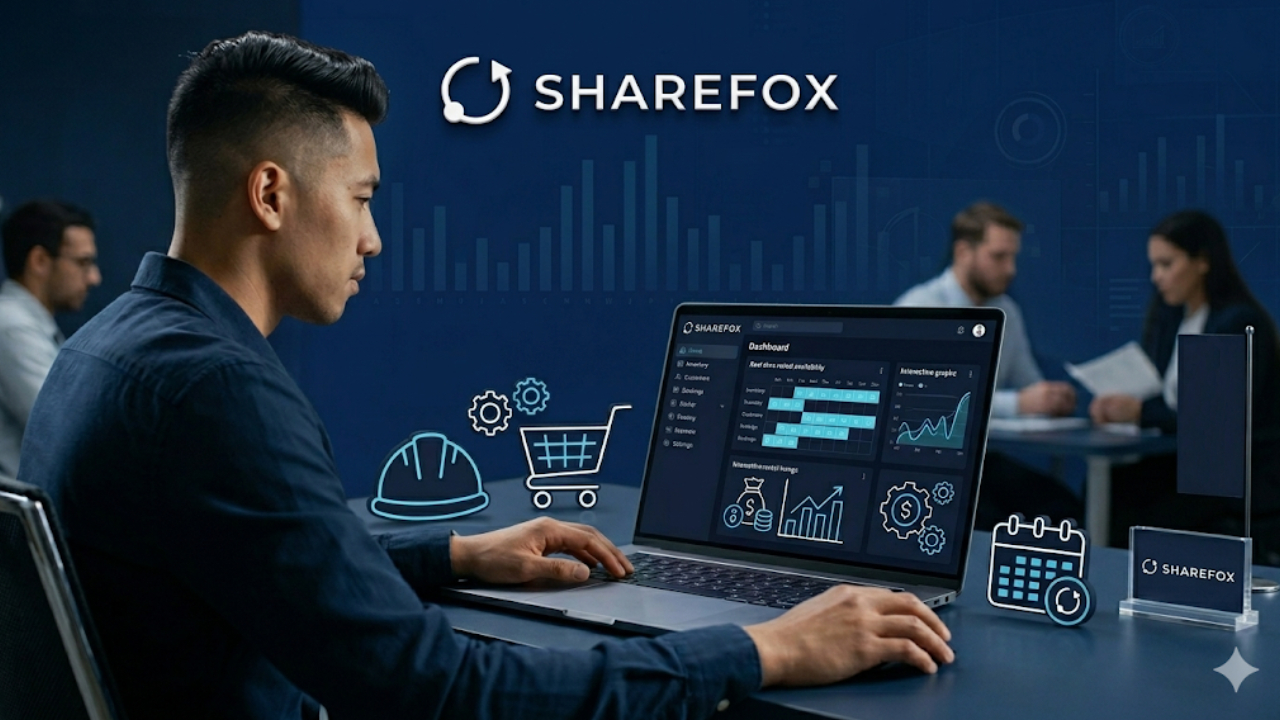 Sharefox equipment rental software