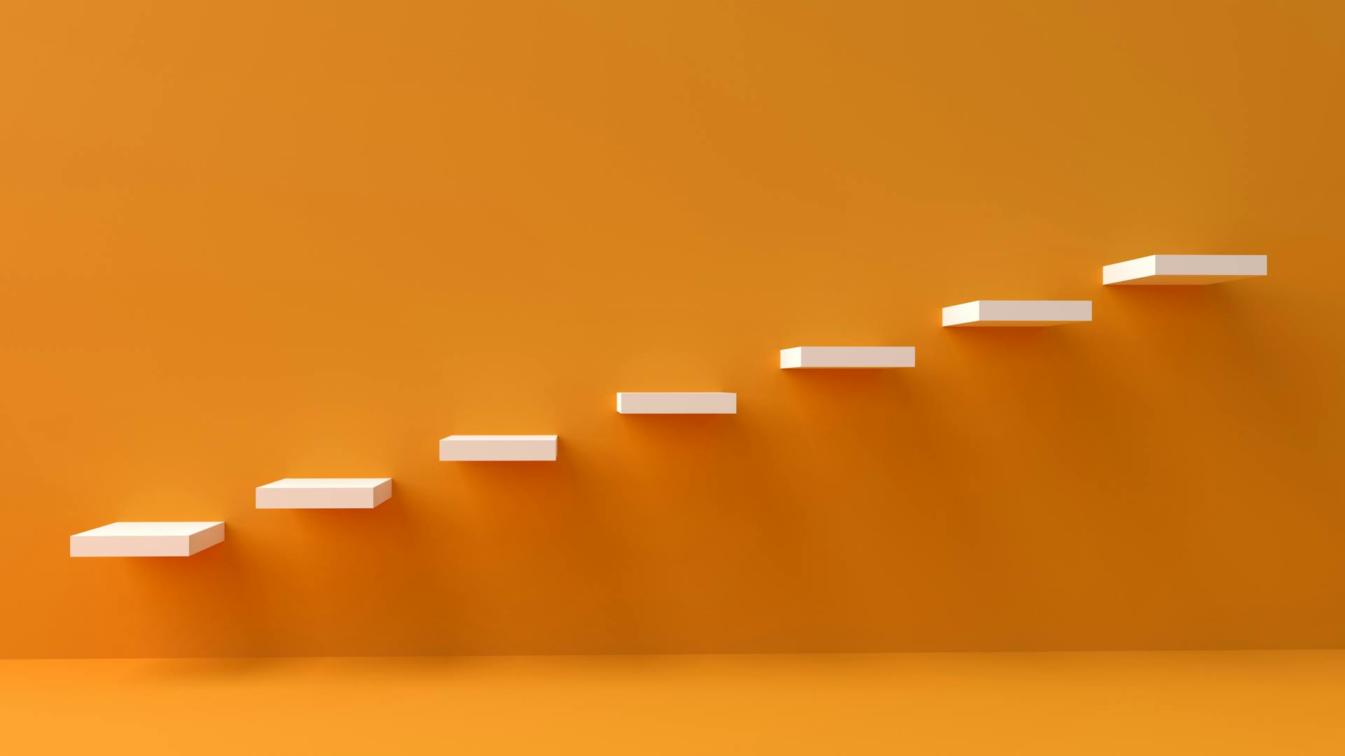 Steps illustrating growth