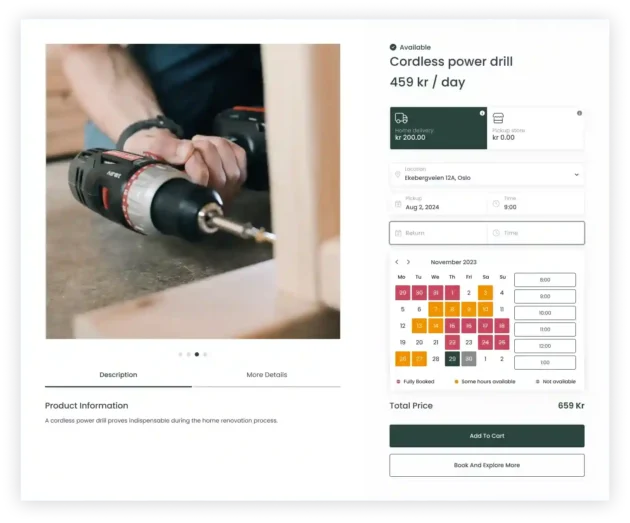 Tool Rental Software