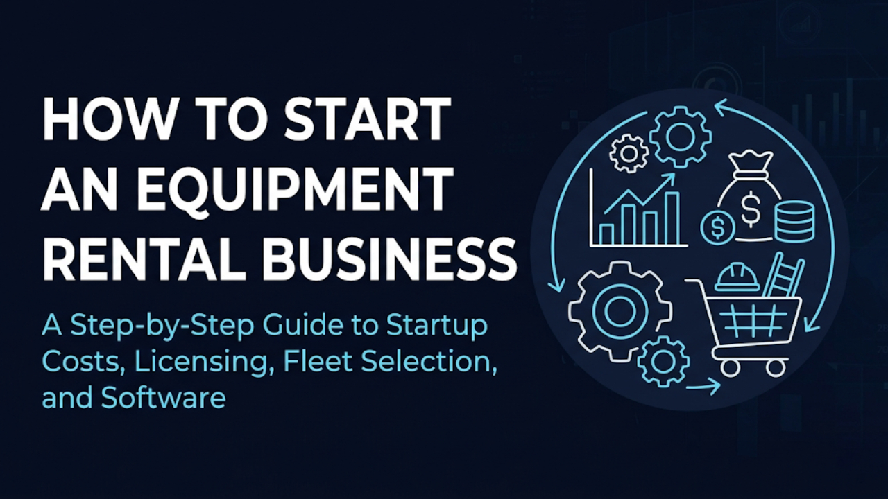 how to start an equipment rental business