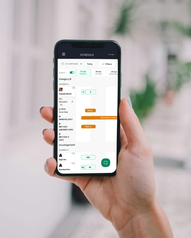 Rental software - Trigger purchase orders