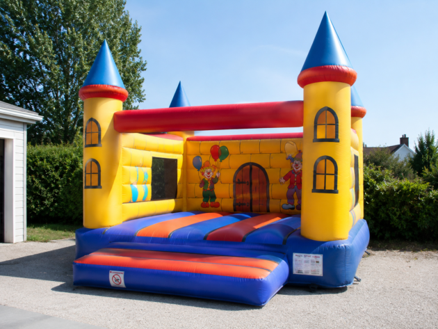 Colorful castle bounce house inflatable rental